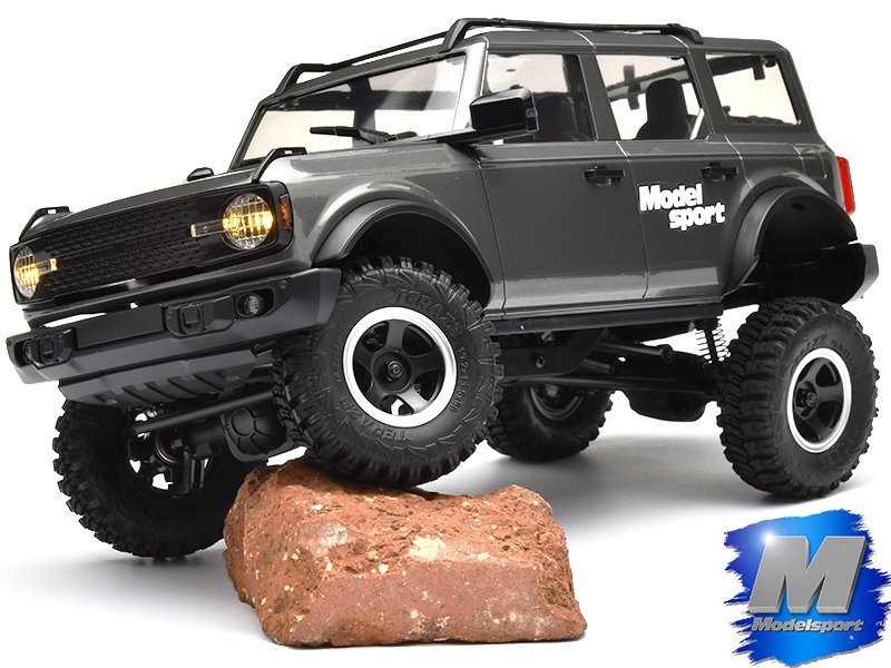 Eazy RC 1/18 Bronx RTR Scale Crawler with Hardbody - Grey EZY005GY