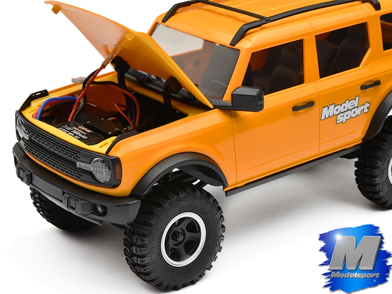 Eazy RC 1/18 Bronx RTR Scale Crawler with Hardbody - Yellow EZY005YL