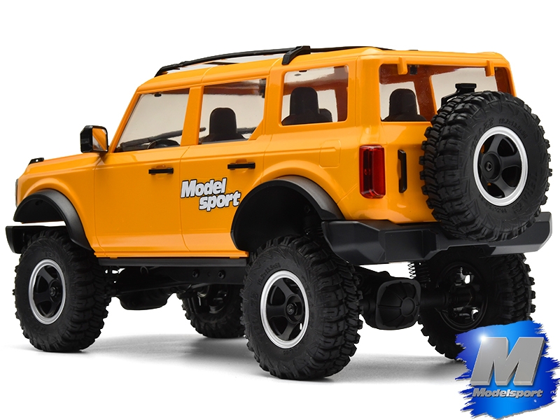 Eazy RC 1/18 Bronx RTR Scale Crawler with Hardbody - Yellow EZY005YL