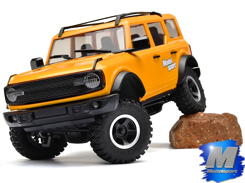 Eazy RC 1/18 Bronx RTR Scale Crawler with Hardbody - Yellow EZY005YL