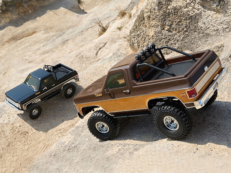 FMS FCX10 1:10 Chevrolet K5 Blazer RS Brown FMS11001RSBRGF