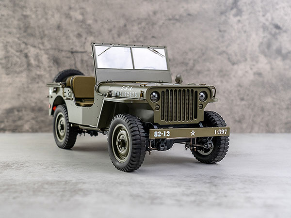 ROC Hobby 1941 Willys MB 1/12 Scaler RTR ROC11201RTR