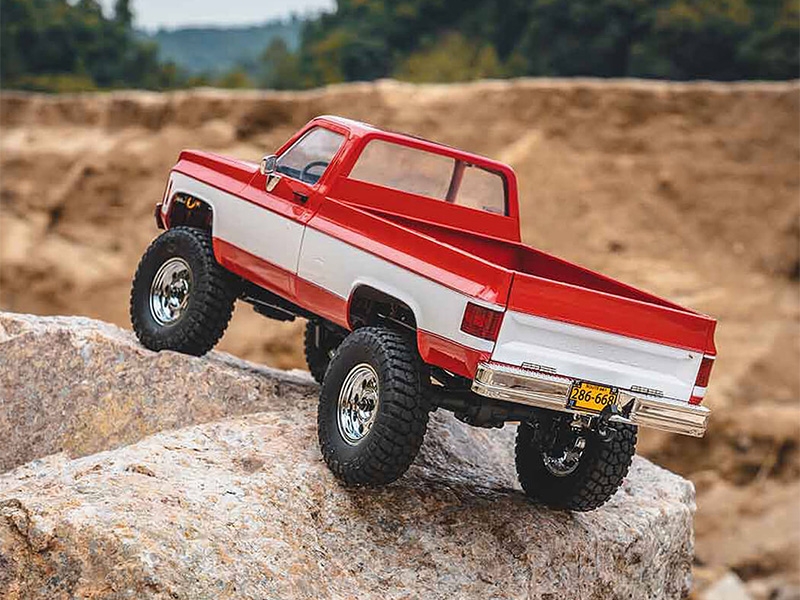 FMS FCX18 1/18 Chevrolet K10 RTR - Red FMS11851RTRRD