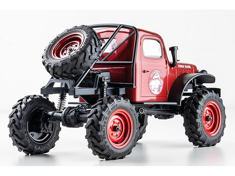 FMS FCX24 1/24th Power Wagon Scaler RTR - Red V2 FMS12401RTRRDV2