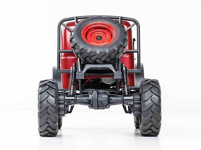 FMS FCX24 1/24th Power Wagon Scaler RTR - Red V2 FMS12401RTRRDV2