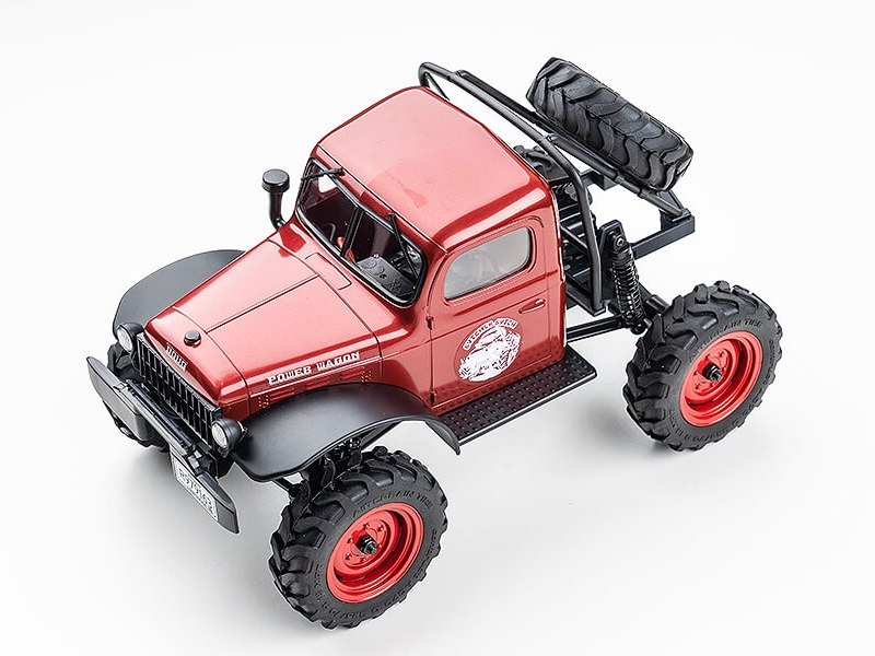 FMS FCX24 1/24th Power Wagon Scaler RTR - Red V2 FMS12401RTRRDV2