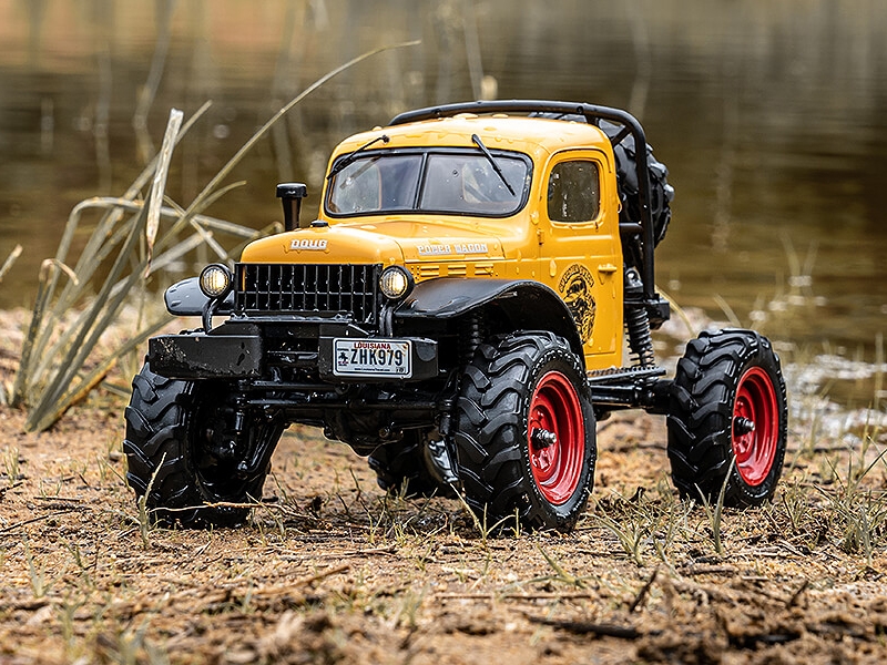 FMS FCX24 1/24 Power Wagon Scaler RTR- Yellow FMS12401YL