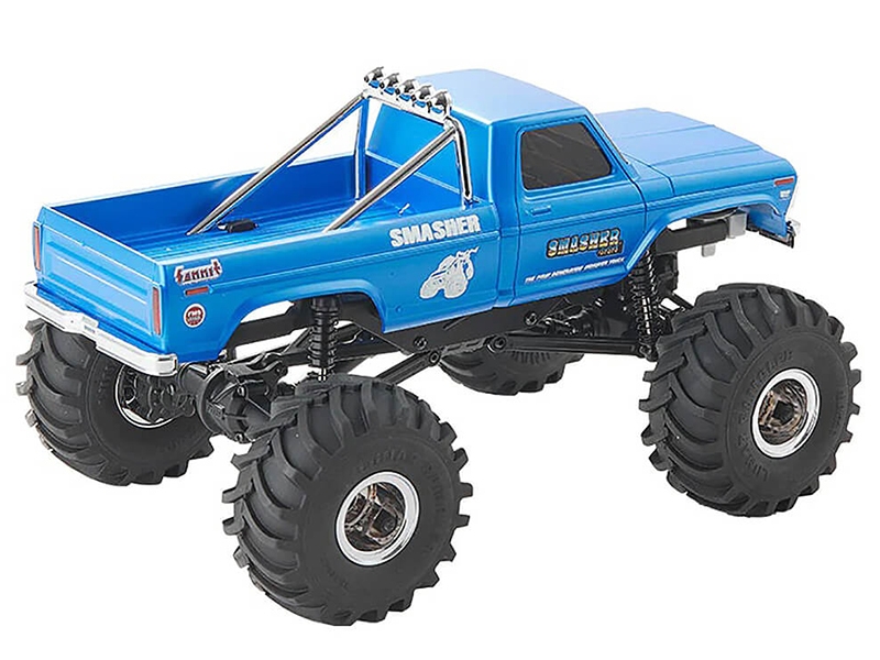 FMS FCX24 1/24th Smasher 4WD RTR - Blue V2 FMS12402RTRBUV2