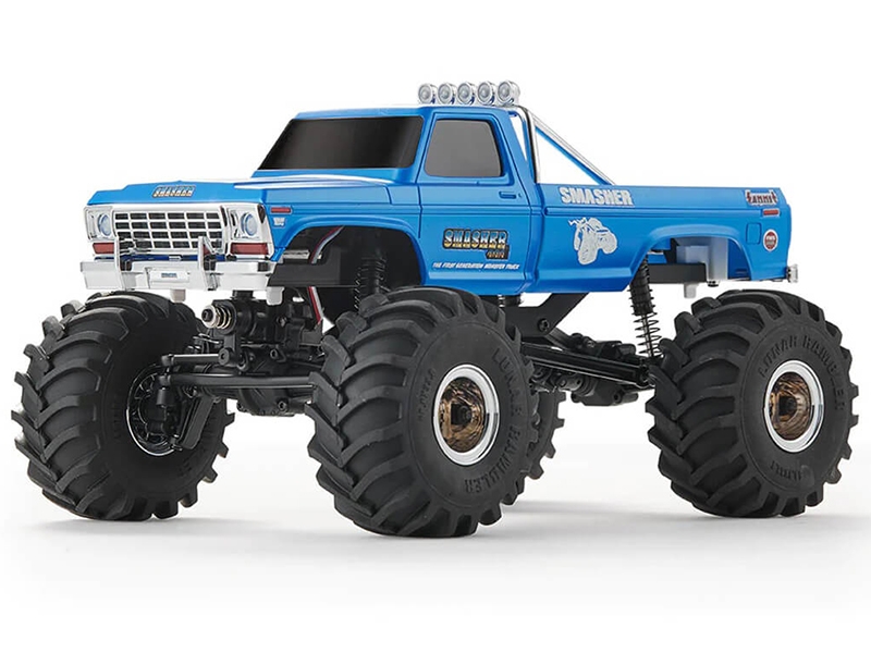 FMS FCX24 1/24th Smasher 4WD RTR - Blue V2 FMS12402RTRBUV2