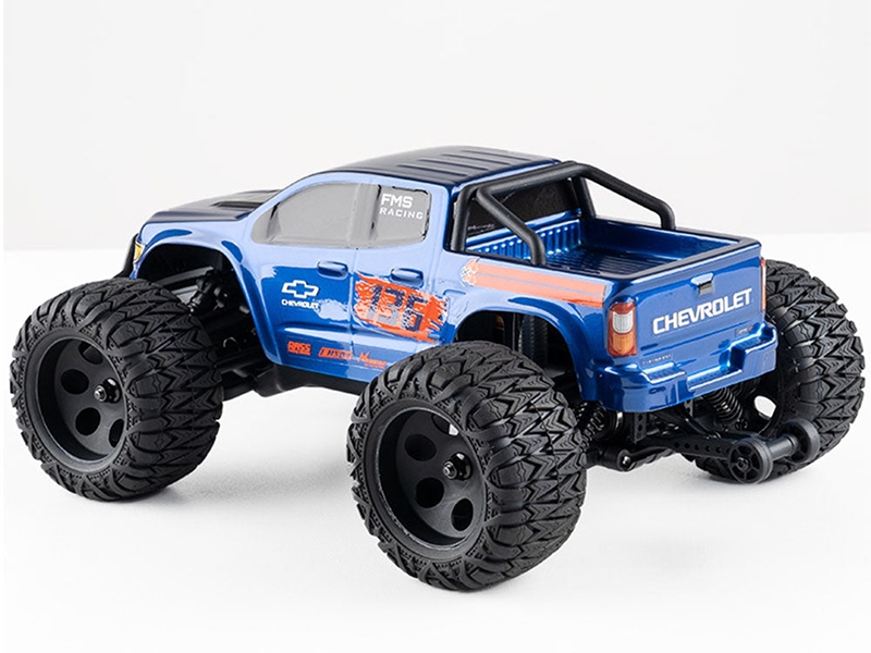 FMS FMT24 1/24th Chevrolet Colorado Truck RTR - Blue FMS12421BDRTRBU