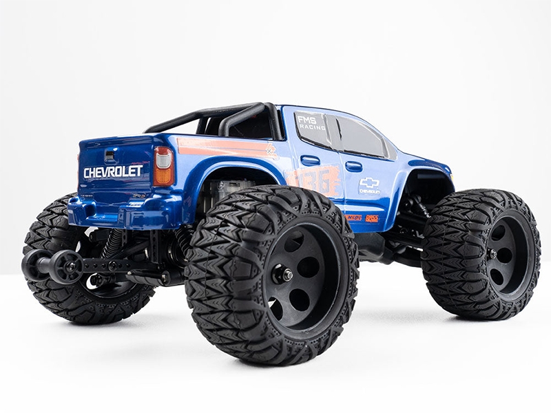 FMS FMT24 1/24th Chevrolet Colorado Truck RTR - Blue FMS12421BDRTRBU