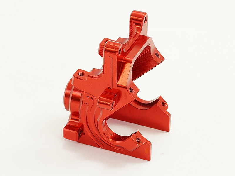 Fastrax Arrma Aluminium Diff Housing For Kraton/ Typhon/ Talion/ Limitless - Red FTAR029R