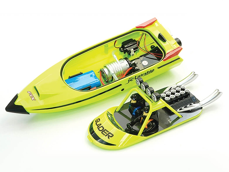 FTX Glader Turbojet R/C Speed Boat 35cm - Green FTX0730G