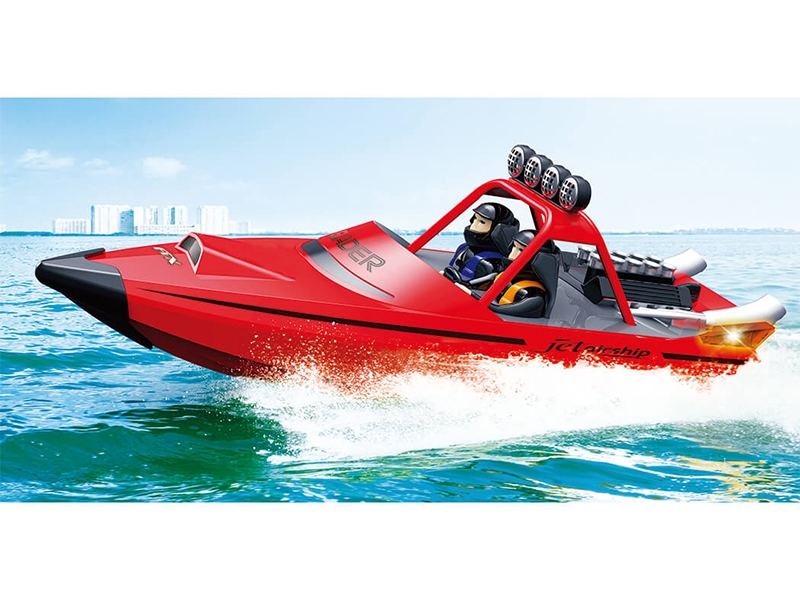 FTX Glader Turbojet R/C Speed Boat 35cm - Red FTX0730R