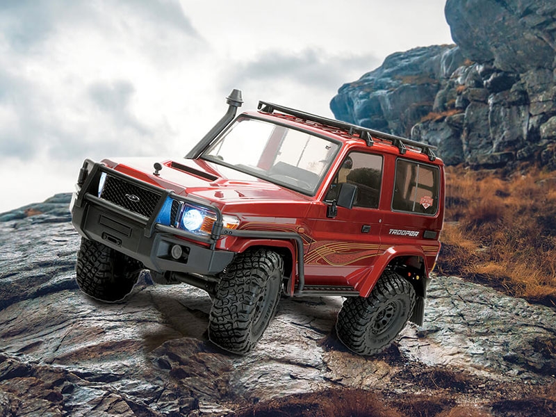 FTX Outback Trooper 4x4 RTR 1:10 Trail Crawler - Red FTX5473R