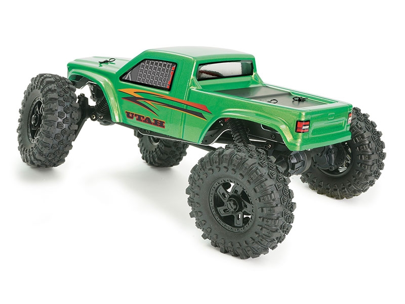 FTX Utah 1:18 Brushless Competition Low Profile RTR Crawler - Green FTX5487GN