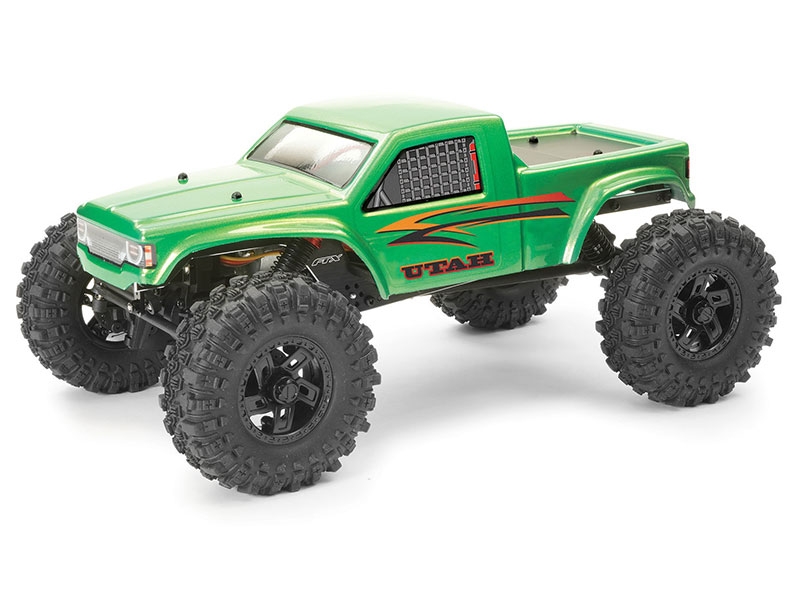 FTX Utah 1:18 Brushless Competition Low Profile RTR Crawler - Green FTX5487GN