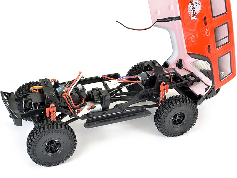 FTX Outback Mini X Fury 1:18 Trail RTR - Red FTX5525R