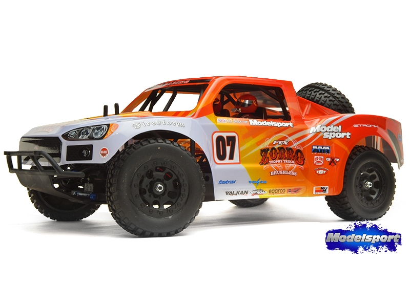 FTX Zorro Trophy Truck Brushless RTR - Orange FTX5557WO