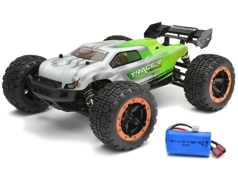 FTX Tracer 1/16 RTR Truggy - Green - Bundle w/ Extra Battery FTX5577G-Bundle