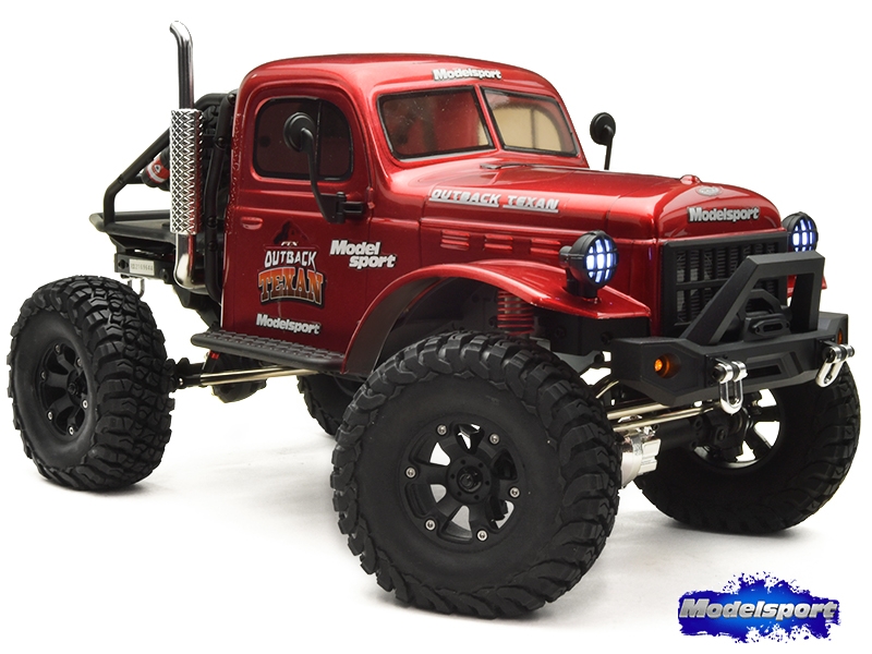 FTX Outback Texan 1/10 Trail RTR - Red FTX5590R