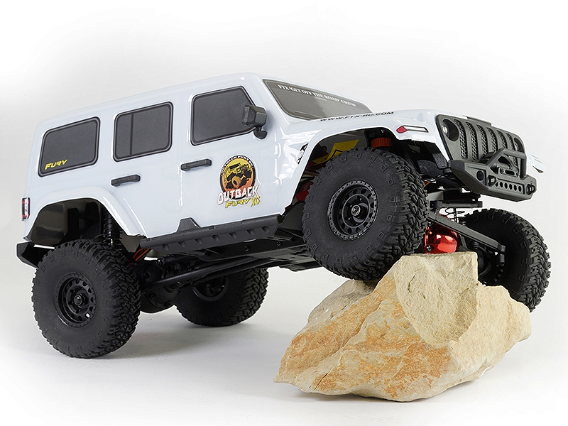 FTX Outback Fury XC RTR 1:16 Trail Crawler - White FTX5592W