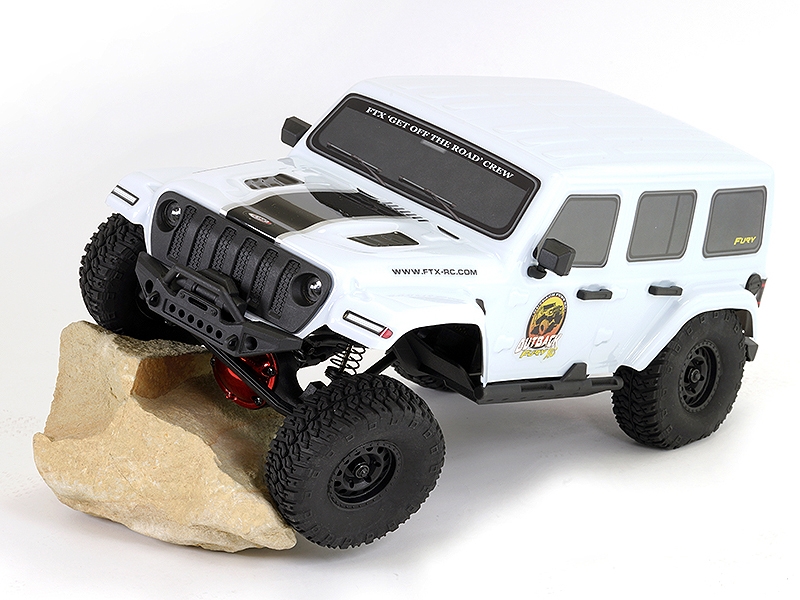 FTX Outback Fury XC RTR 1:16 Trail Crawler - White FTX5592W