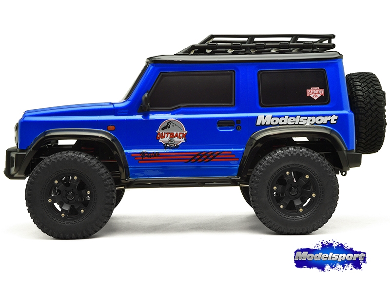 FTX Outback 3.0 RTR 1:10 Trail Crawler - Paso - Blue FTX5593B