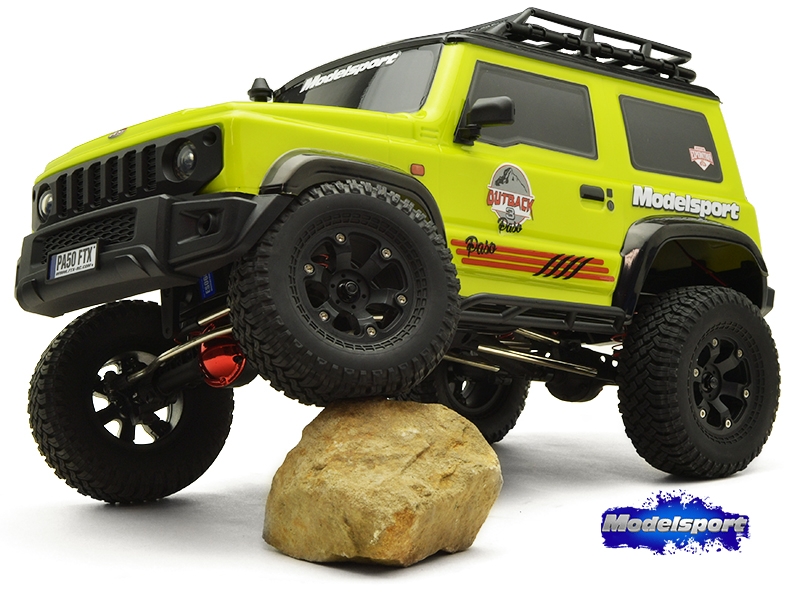 FTX Outback 3.0 RTR 1:10 Trail Crawler - Paso - Yellow FTX5593Y