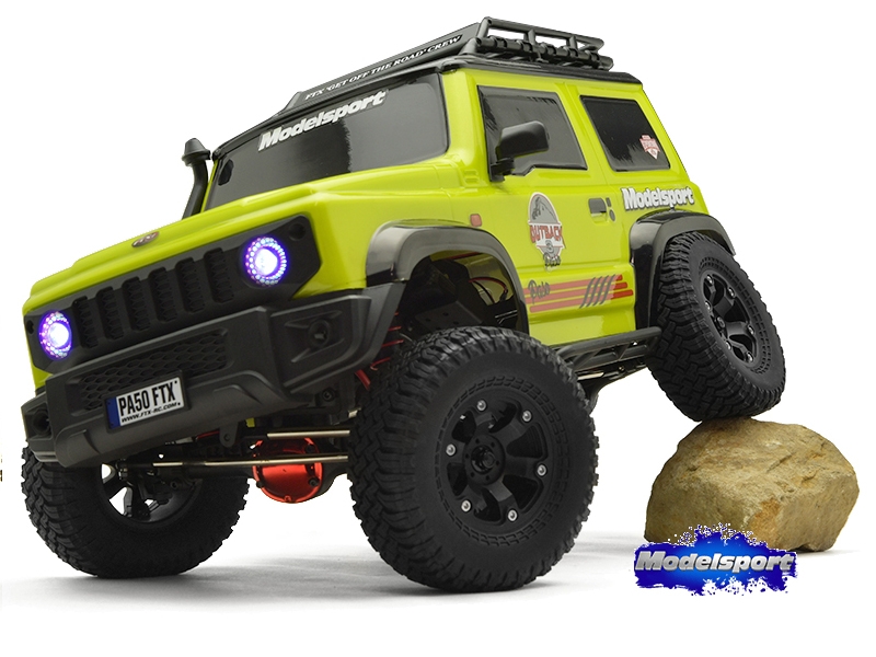 FTX Outback 3.0 RTR 1:10 Trail Crawler - Paso - Yellow FTX5593Y