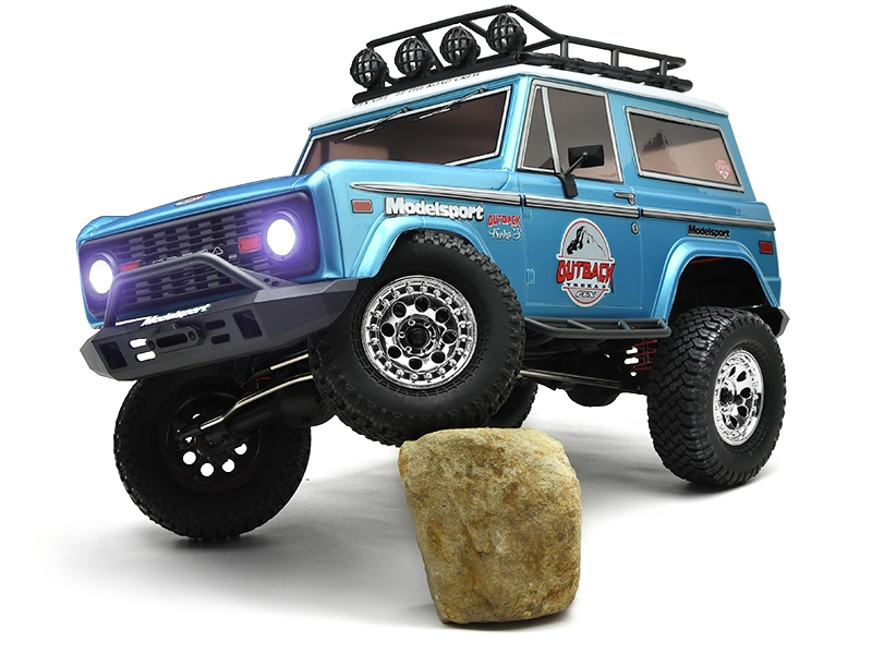 FTX Outback 3.0 RTR 1:10 Trail Crawler - Treka - Blue FTX5594B