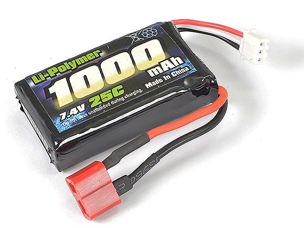 FTX Tracer Brushless LiPo 7.4v 1000mAh 25C (T-Plug) FTX9791