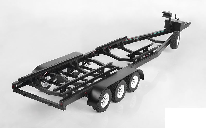 ZH0016 BigDog 1/10 Tri Axle Widebody Scale Boat Trailer ZH0016 RC4WD Z-H0016