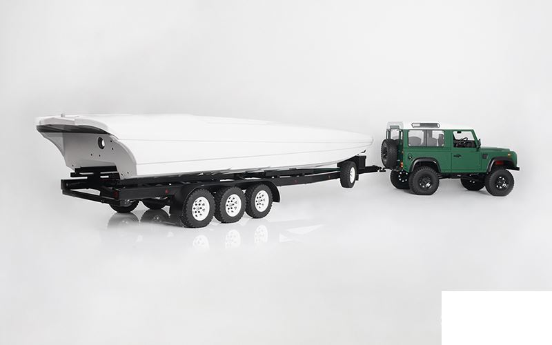 ZH0016 BigDog 1/10 Tri Axle Widebody Scale Boat Trailer ZH0016 RC4WD Z-H0016