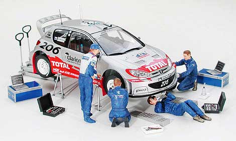 Tamiya 1/24 Rally Mechanics Set 24266