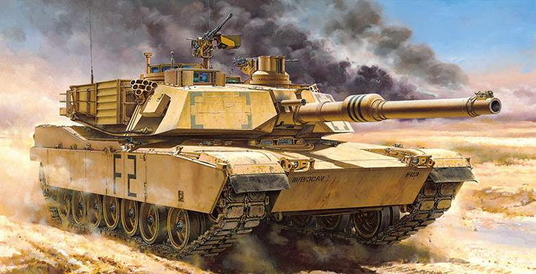 Tamiya RC US M1A2 Abrams - Full Option Kit 56041