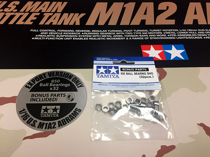 Tamiya RC US M1A2 Abrams - Full Option Kit 56041