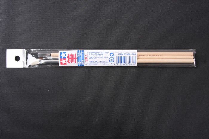 Tamiya Modelling Brush Basic Set 87066