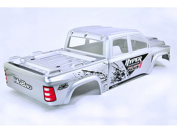 HoBao Hyper MT Plus II Printed Bodyshell - Silver White H94111SV