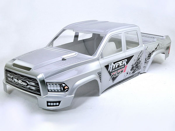 HoBao Hyper MT Plus II Printed Bodyshell - Silver White H94111SV