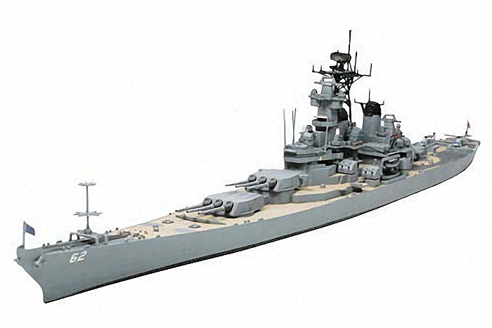 Tamiya 1/700 US Navy Battleship BB62 New Jersey 31614