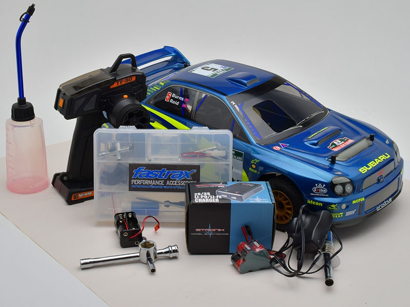 HPI WR8 3.0 Nitro 2001 WRC Subaru Impreza (Pre-Owned) 160211-U1