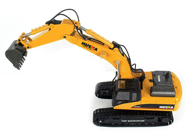 Huina 580 excavator full hot sale metal