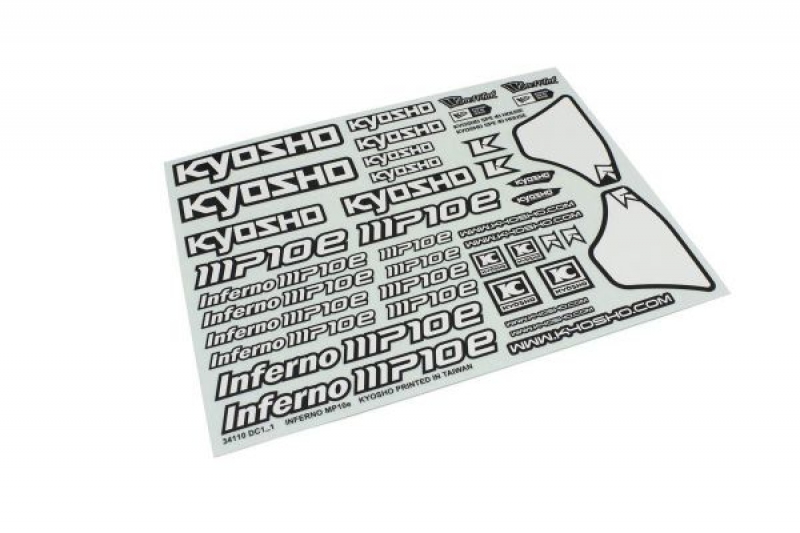 Kyosho Decal Sheet Kyosho Inferno Mp10e IFD503