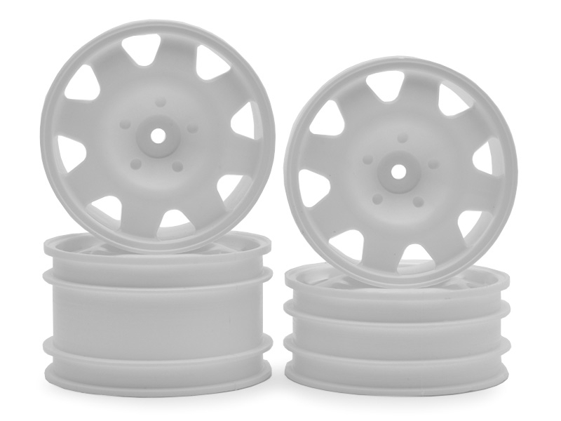 JC Racing Products Kyosho Optima Mid - White (4) JCKMID-W