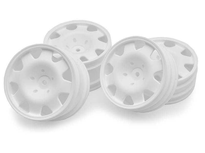 JC Racing Products Kyosho Optima Mid - White (4) JCKMID-W