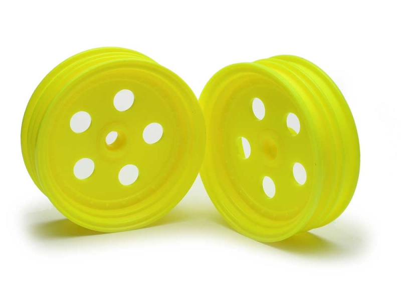 JC Racing Products Kyosho Tomahawk Front 2WD 5 Hole - Yellow (2) JCKOT5-Y