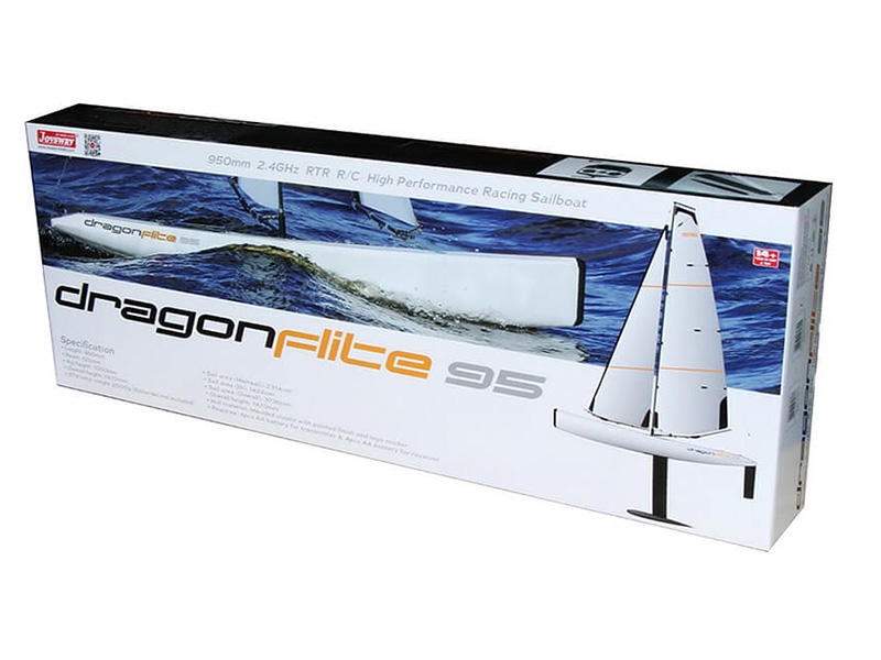 Joysway Dragon Flite 95 V2 Racing Sailing Yacht RTR JY8811V2