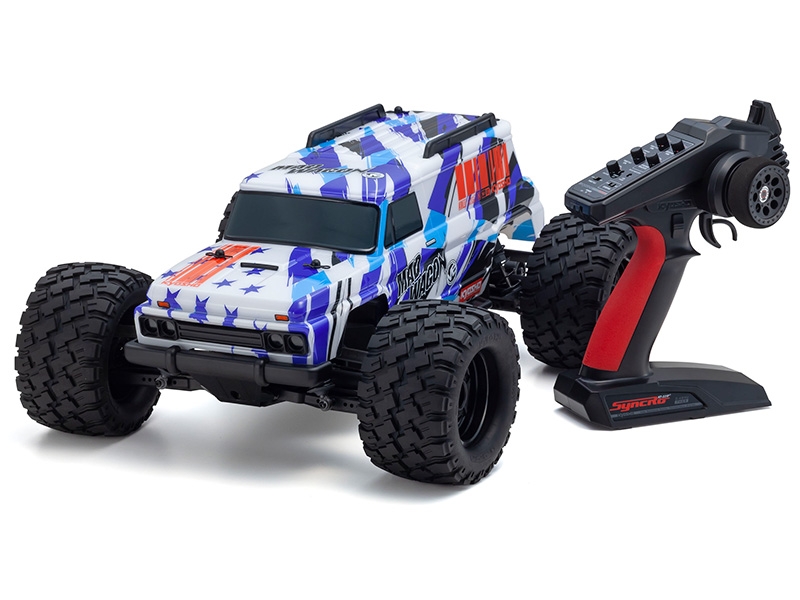 Kyosho KB10W Mad Wagon VE 3s 4WD Readyset - Blue 34701T2B