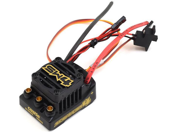 Castle Sidewinder 4, 2-3S, 2A BEC, WP Sensorless ESC P-CC010-0164-00